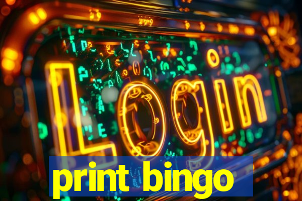 print bingo